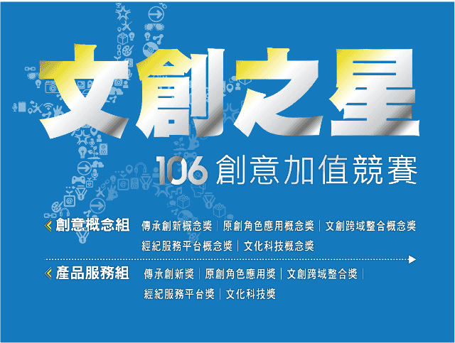 106年文創之星創意加值競賽比賽