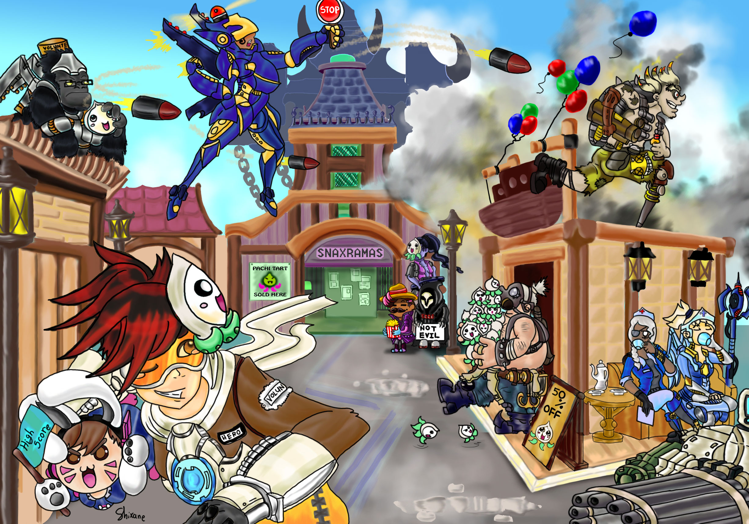 《斗阵特攻》新地图「暴雪乐园」绘图大赛