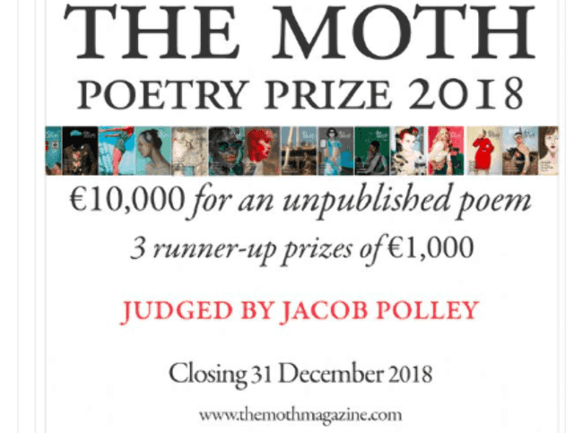 The_Moth_Poetry_Prize_2018比賽